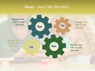 Schoolchildren Education Children PowerPoint Template