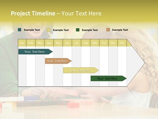 Schoolchildren Education Children PowerPoint Template