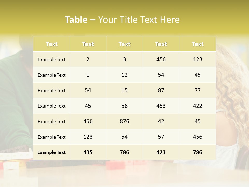 Schoolchildren Education Children PowerPoint Template