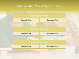 Schoolchildren Education Children PowerPoint Template