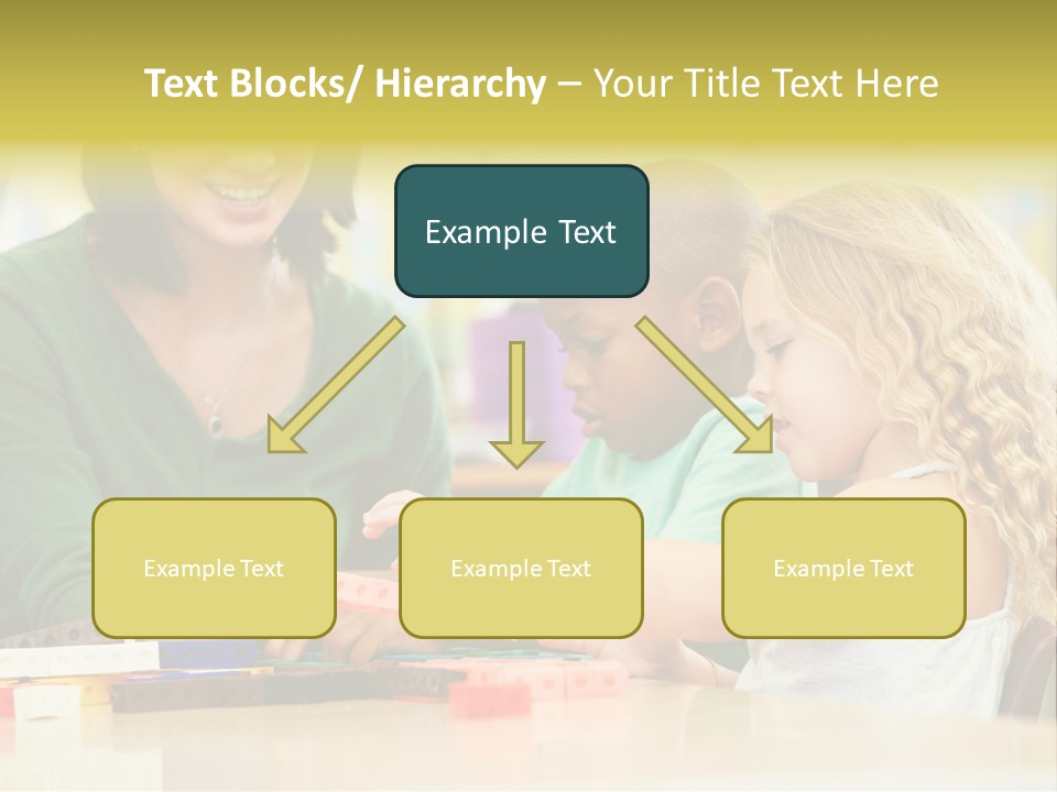 Schoolchildren Education Children PowerPoint Template
