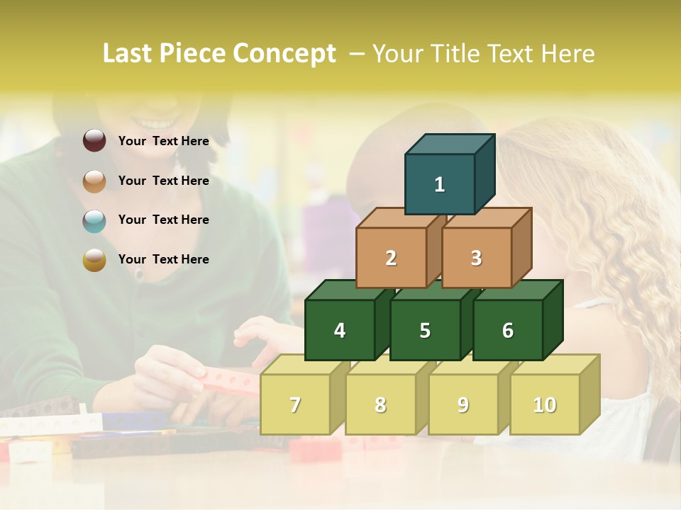 Schoolchildren Education Children PowerPoint Template