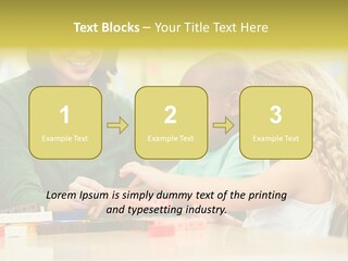 Schoolchildren Education Children PowerPoint Template