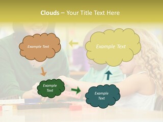 Schoolchildren Education Children PowerPoint Template