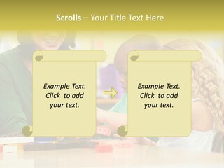 Schoolchildren Education Children PowerPoint Template