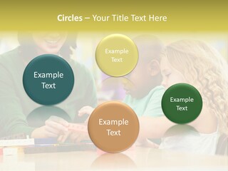 Schoolchildren Education Children PowerPoint Template
