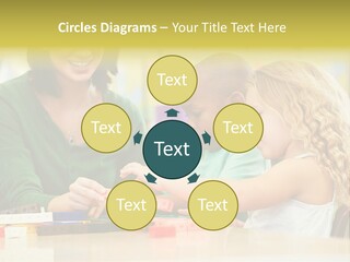 Schoolchildren Education Children PowerPoint Template