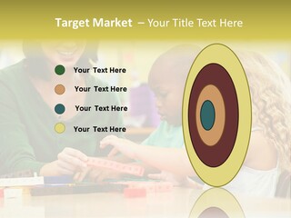 Schoolchildren Education Children PowerPoint Template