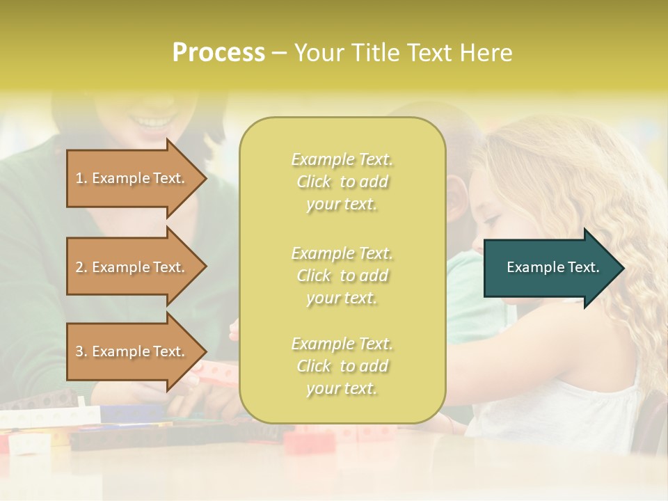 Schoolchildren Education Children PowerPoint Template