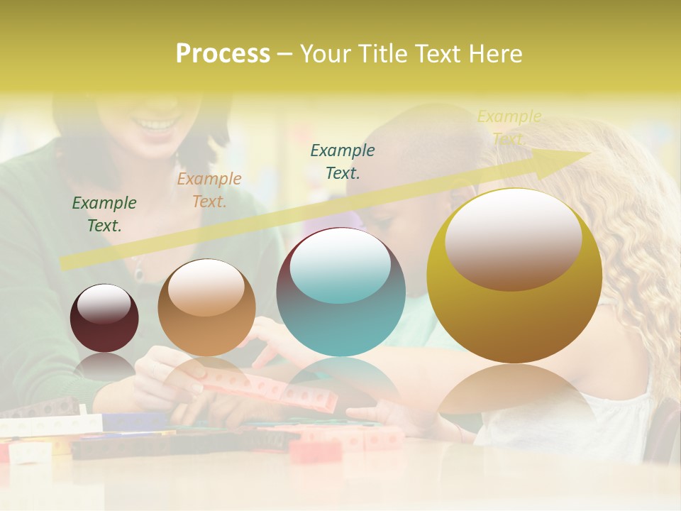Schoolchildren Education Children PowerPoint Template
