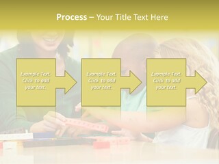 Schoolchildren Education Children PowerPoint Template