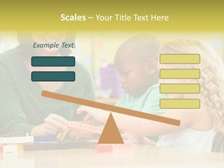 Schoolchildren Education Children PowerPoint Template