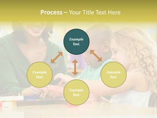 Schoolchildren Education Children PowerPoint Template