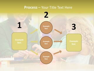 Schoolchildren Education Children PowerPoint Template