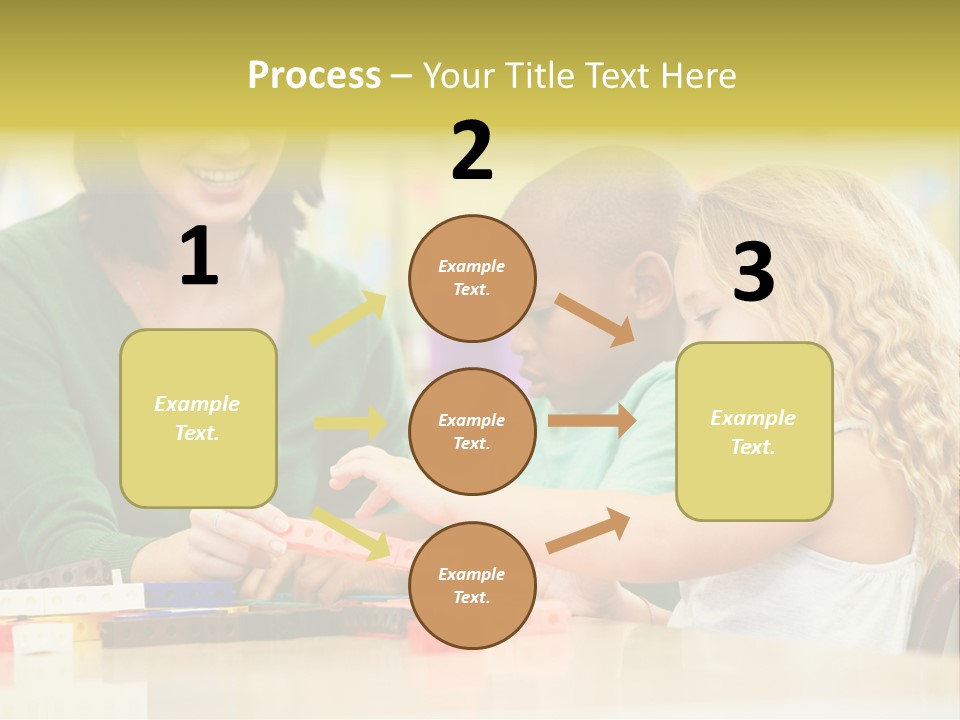 Schoolchildren Education Children PowerPoint Template
