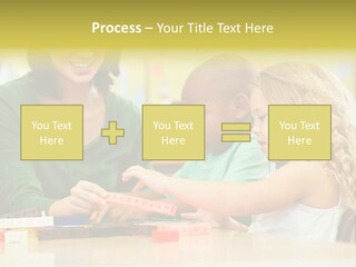 Schoolchildren Education Children PowerPoint Template