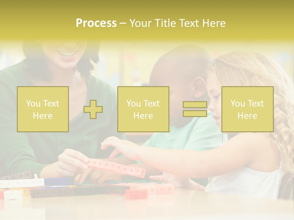 Schoolchildren Education Children PowerPoint Template
