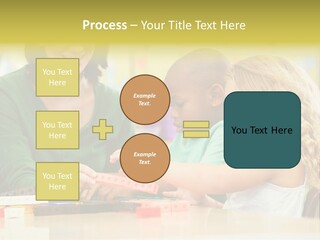 Schoolchildren Education Children PowerPoint Template