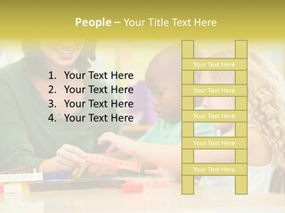 Schoolchildren Education Children PowerPoint Template