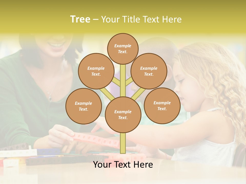 Schoolchildren Education Children PowerPoint Template