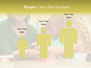 Schoolchildren Education Children PowerPoint Template
