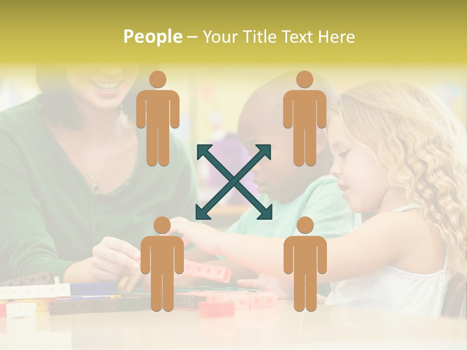 Schoolchildren Education Children PowerPoint Template