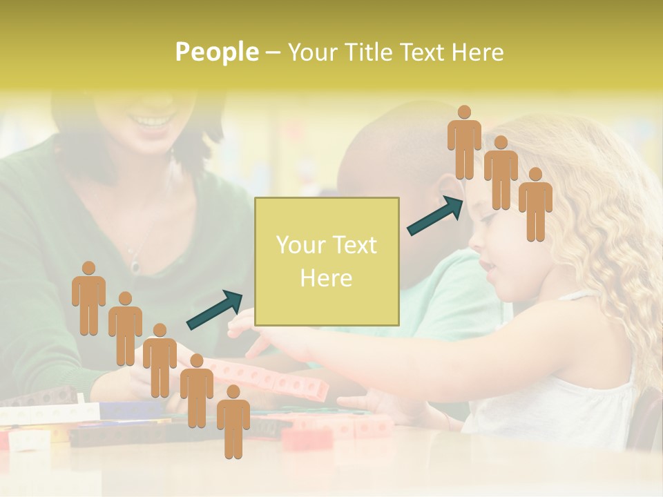 Schoolchildren Education Children PowerPoint Template