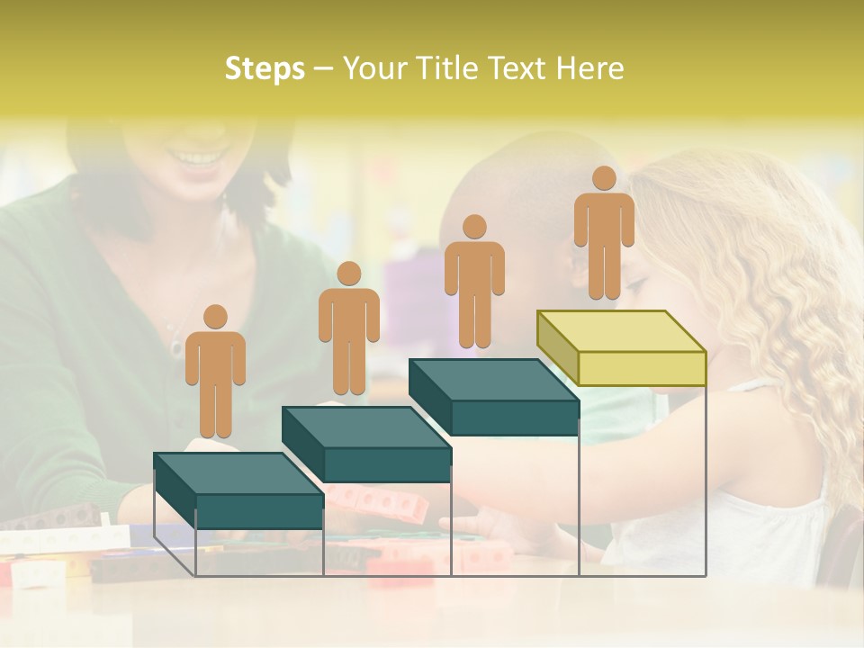 Schoolchildren Education Children PowerPoint Template