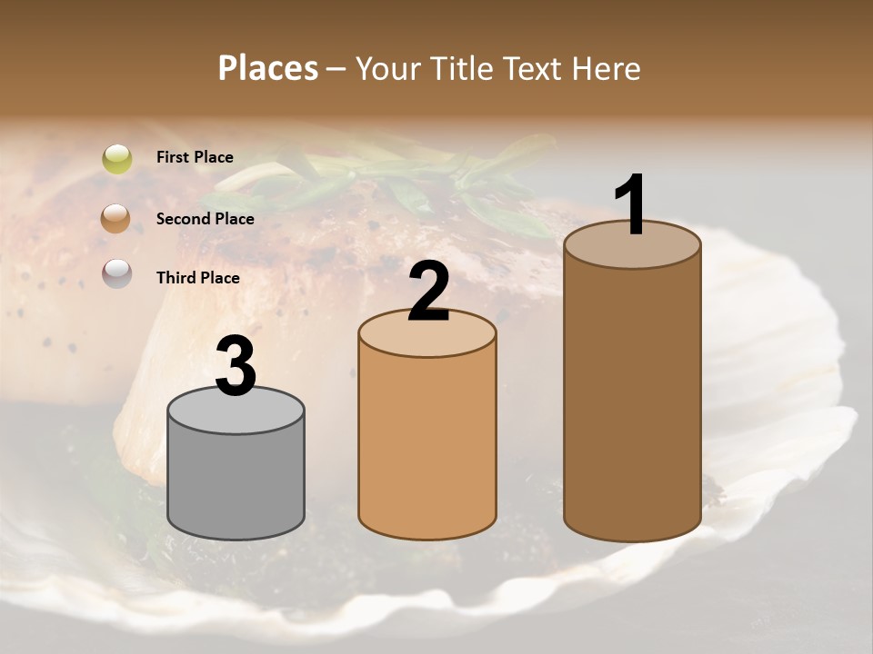 Dining Plump Seafood PowerPoint Template