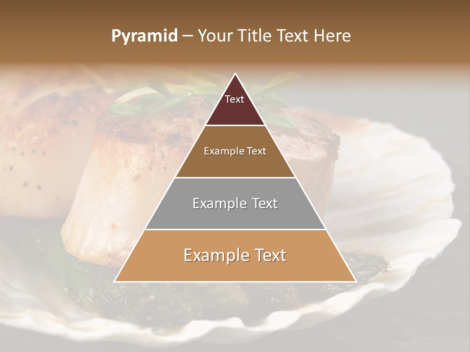 Dining Plump Seafood PowerPoint Template