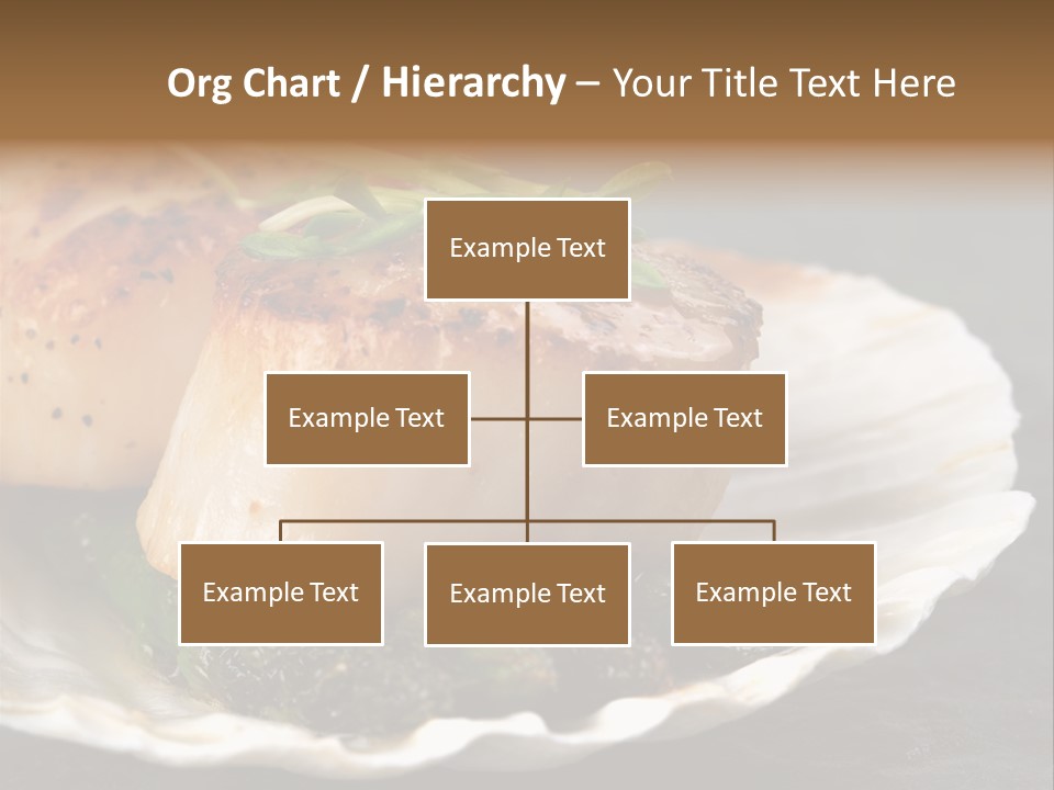 Dining Plump Seafood PowerPoint Template