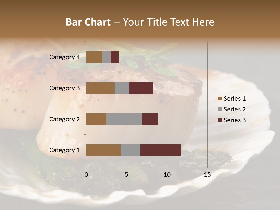 Dining Plump Seafood PowerPoint Template