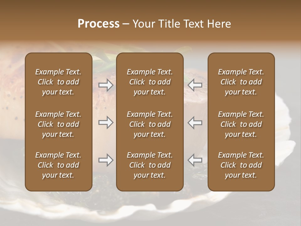 Dining Plump Seafood PowerPoint Template