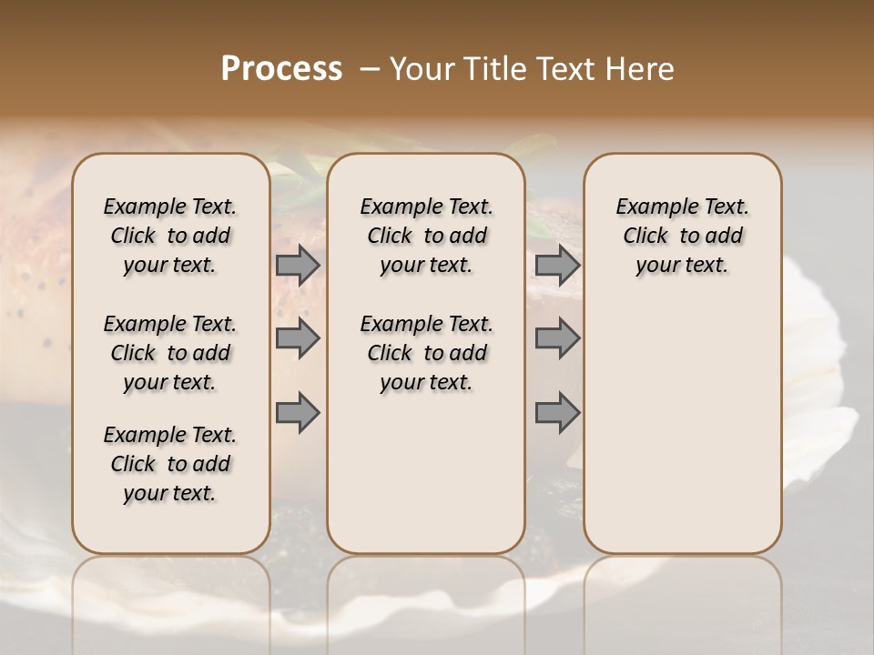 Dining Plump Seafood PowerPoint Template