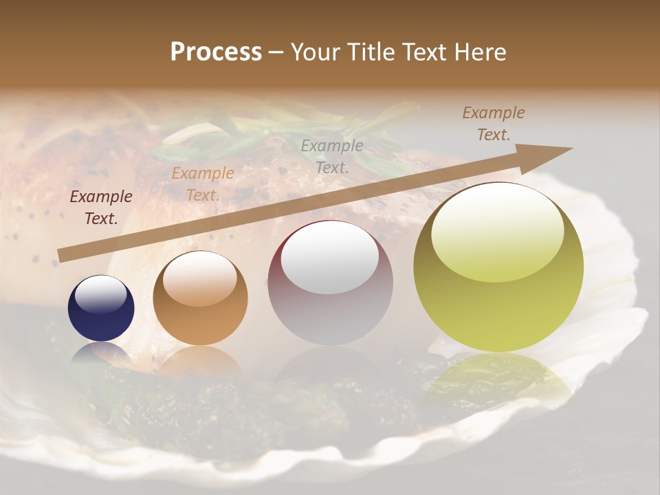 Dining Plump Seafood PowerPoint Template