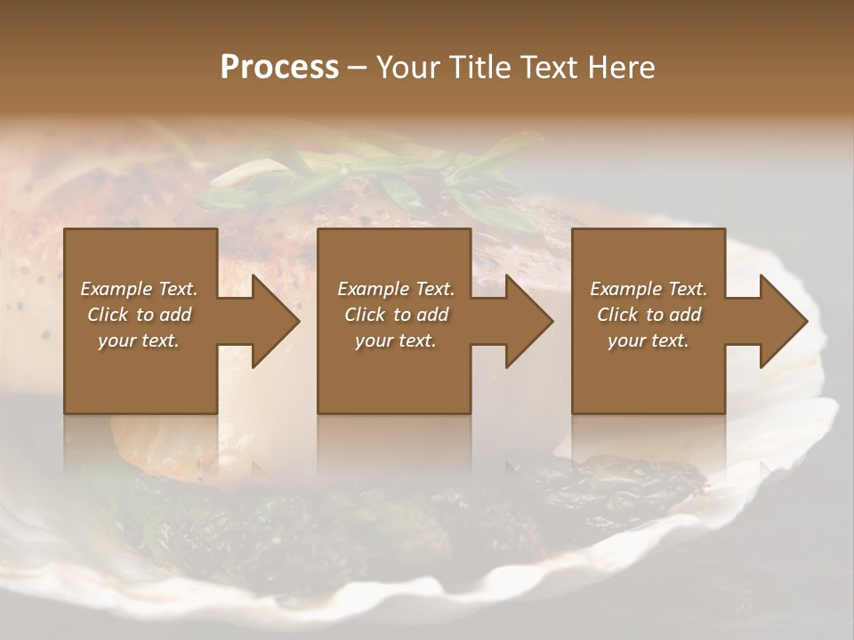 Dining Plump Seafood PowerPoint Template