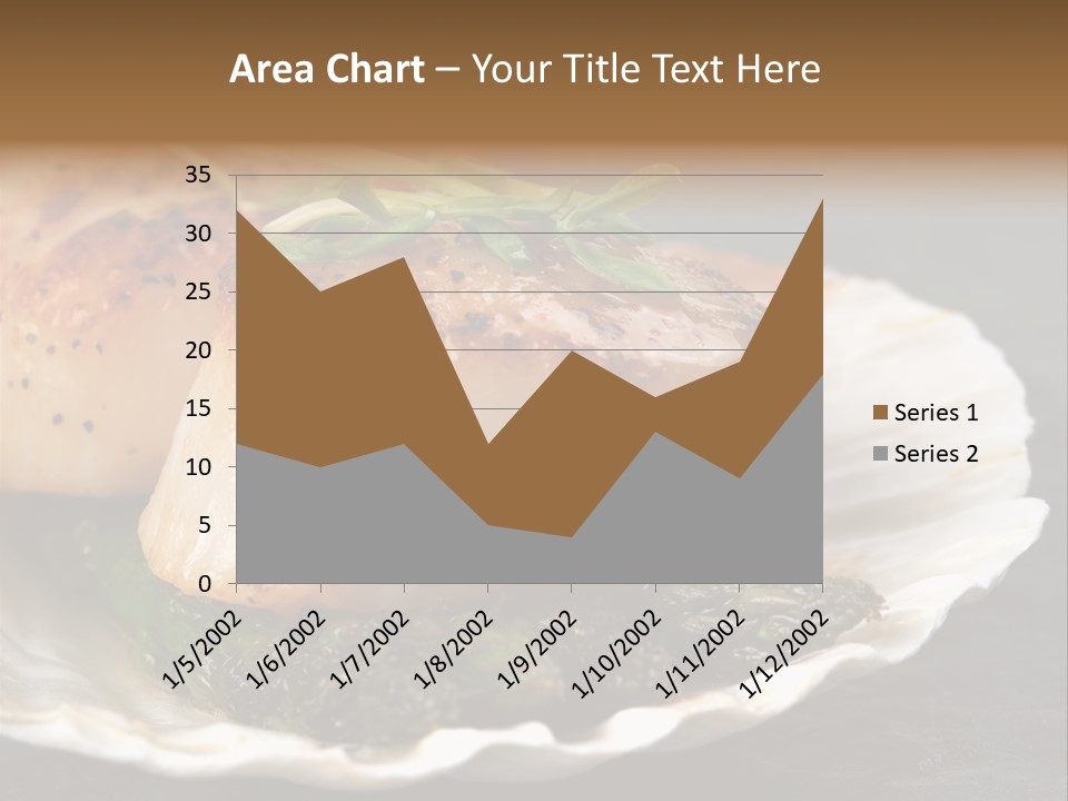 Dining Plump Seafood PowerPoint Template