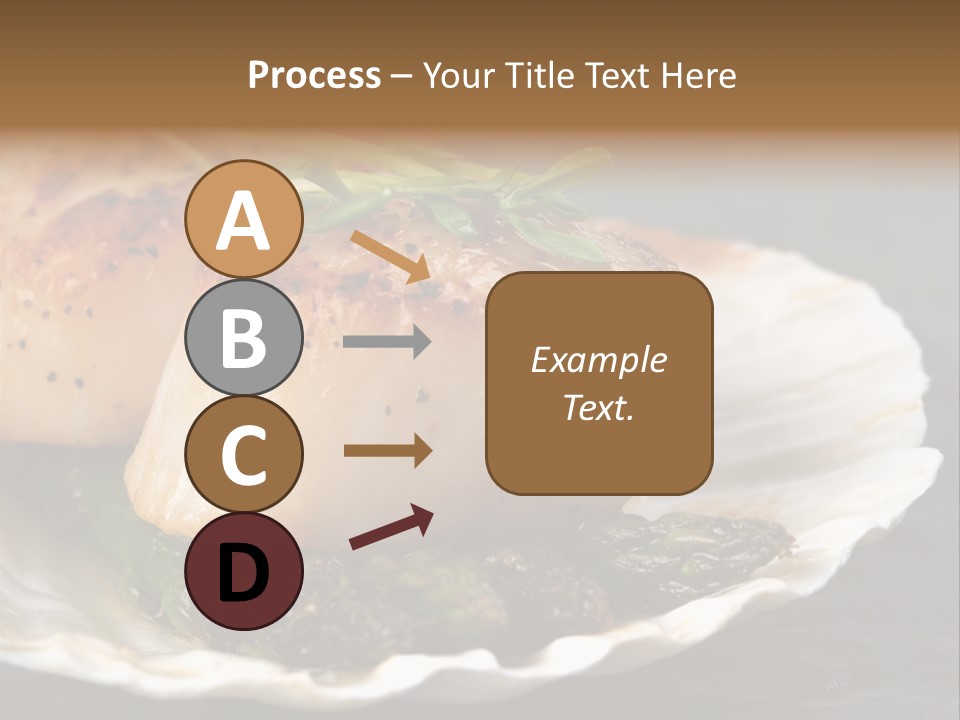 Dining Plump Seafood PowerPoint Template