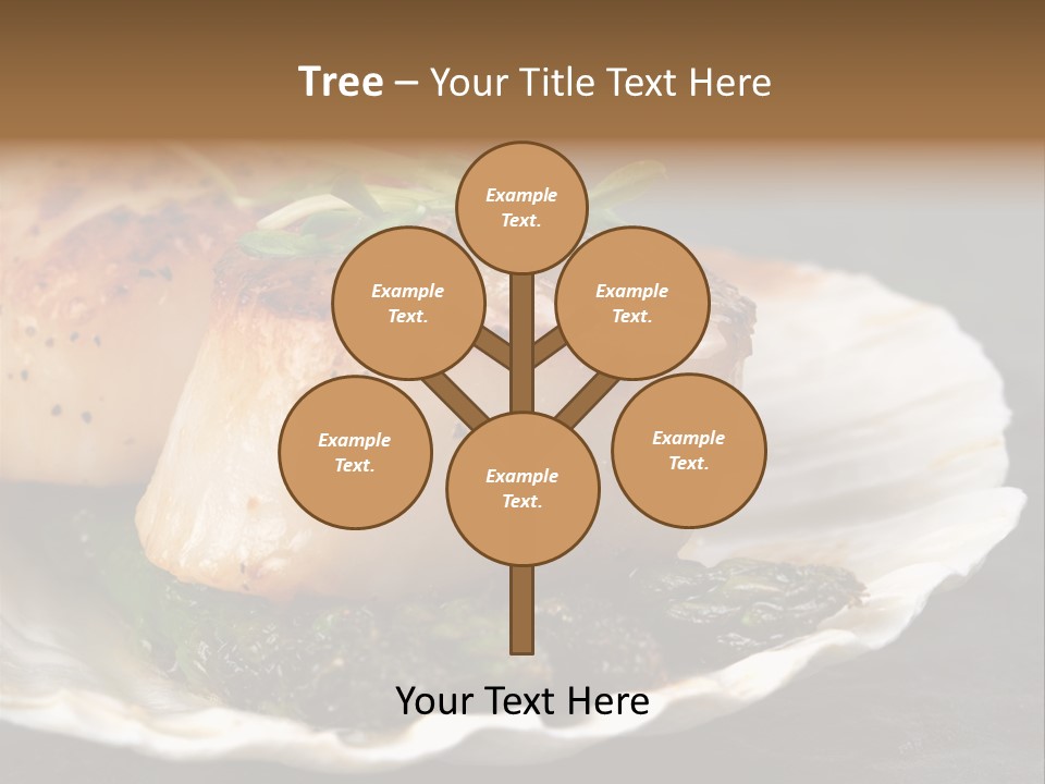 Dining Plump Seafood PowerPoint Template