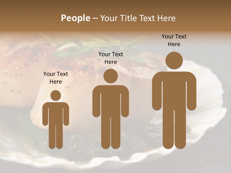 Dining Plump Seafood PowerPoint Template