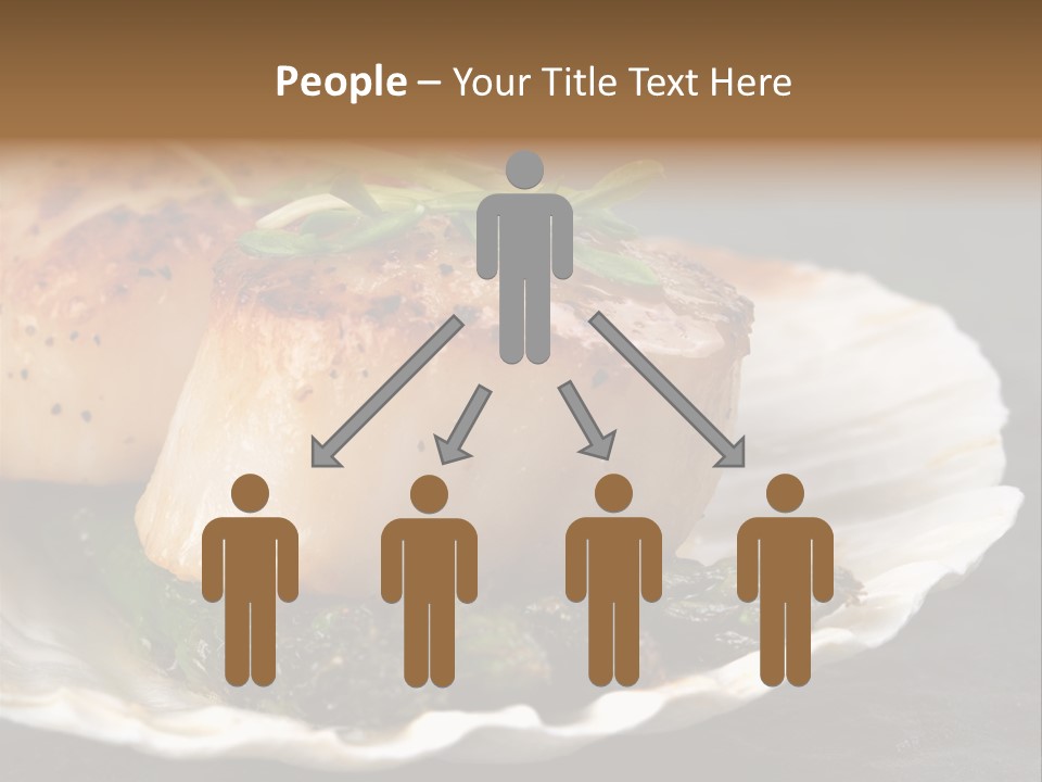 Dining Plump Seafood PowerPoint Template