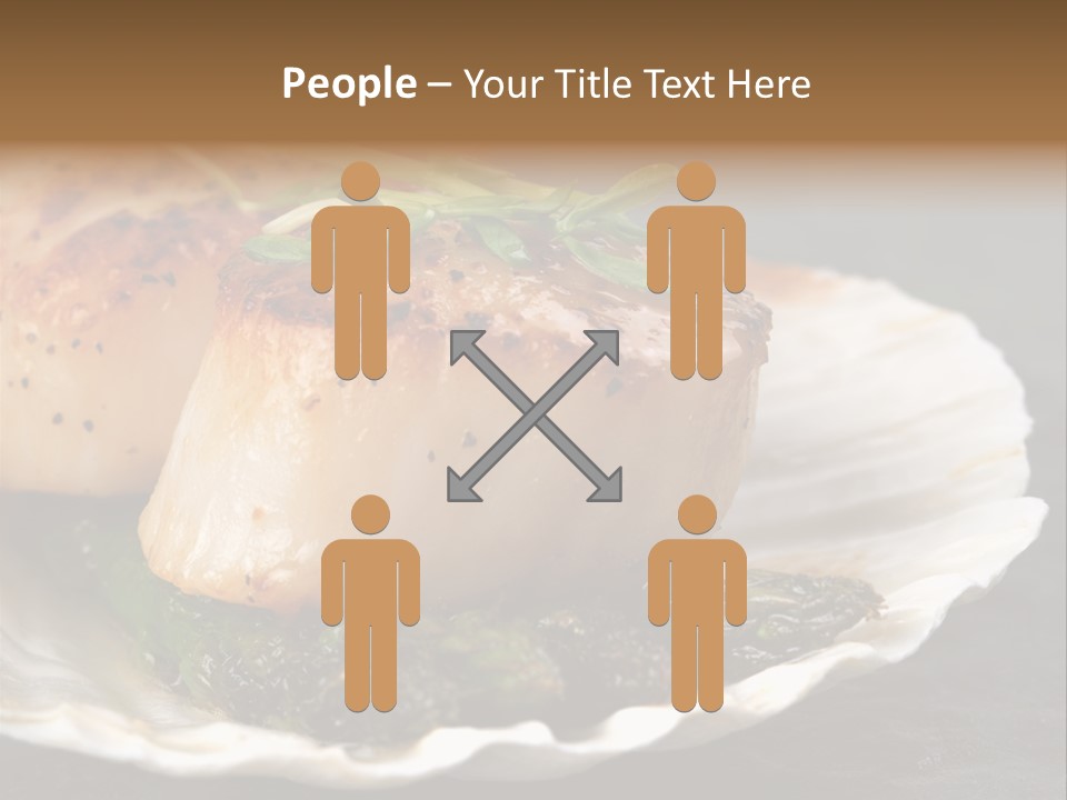 Dining Plump Seafood PowerPoint Template