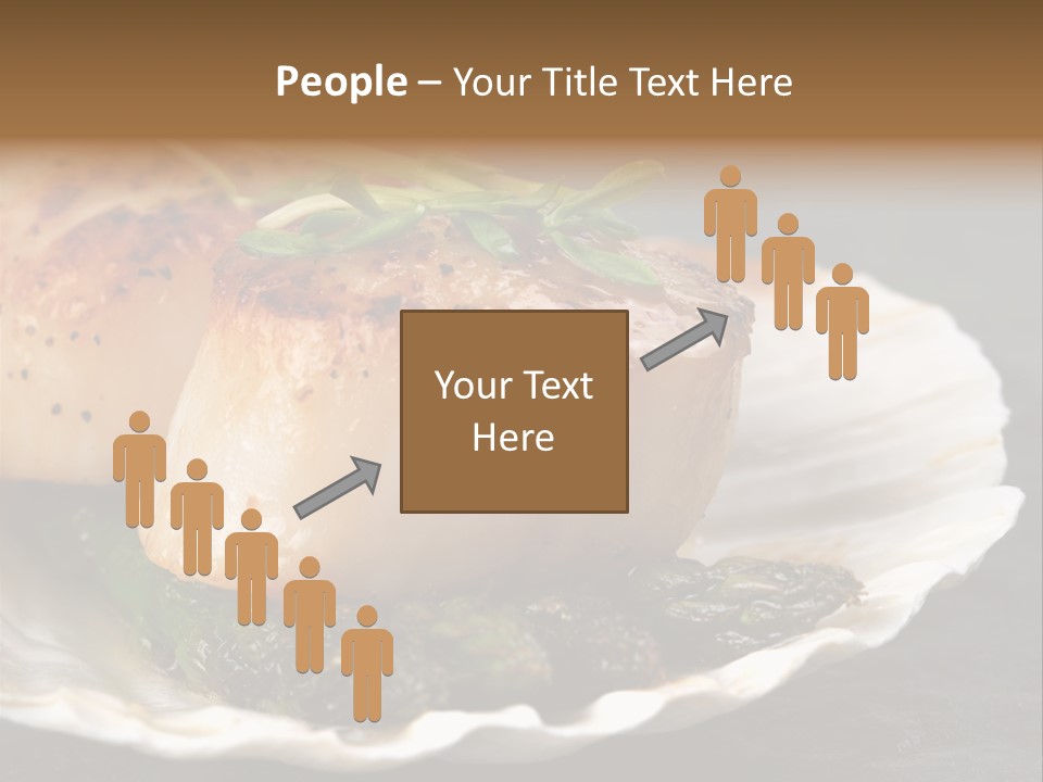 Dining Plump Seafood PowerPoint Template