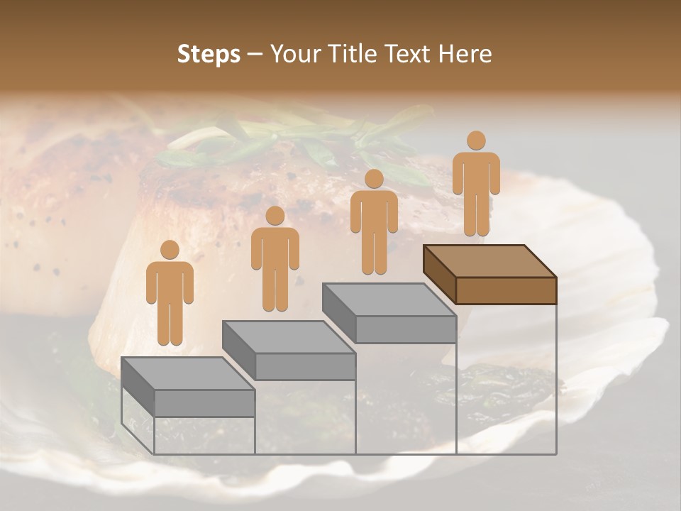 Dining Plump Seafood PowerPoint Template