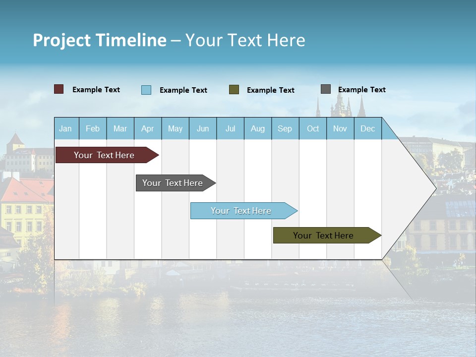 Landmark Travel Art PowerPoint Template