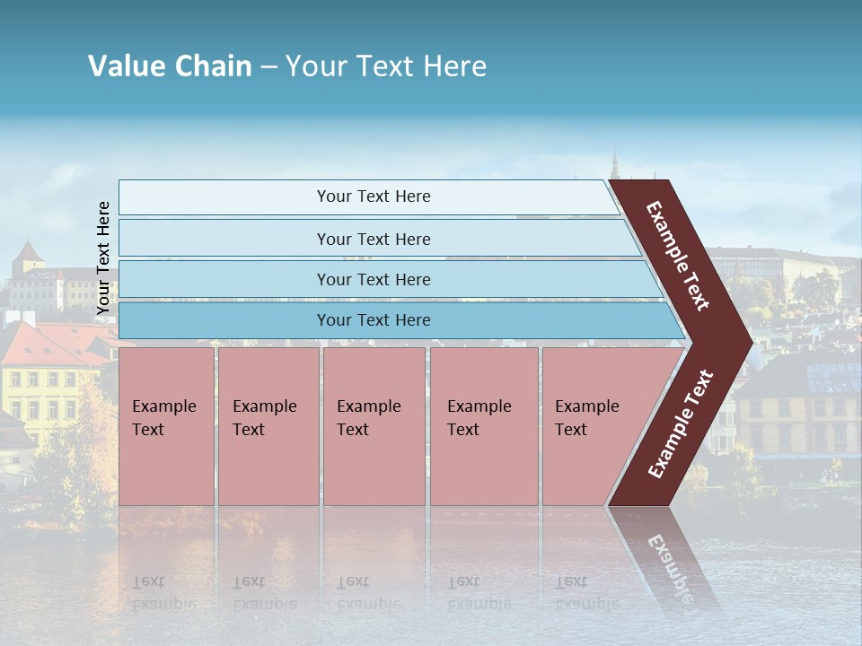 Landmark Travel Art PowerPoint Template