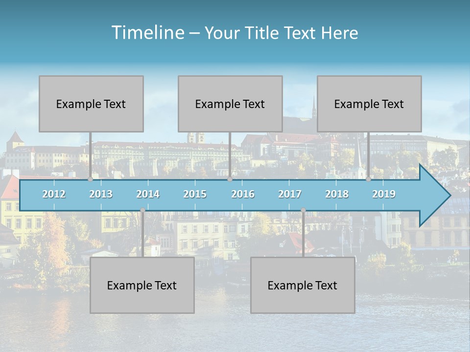 Landmark Travel Art PowerPoint Template