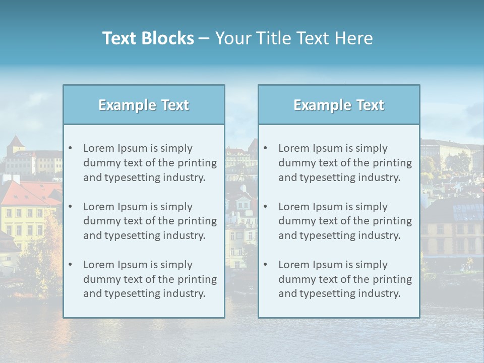 Landmark Travel Art PowerPoint Template
