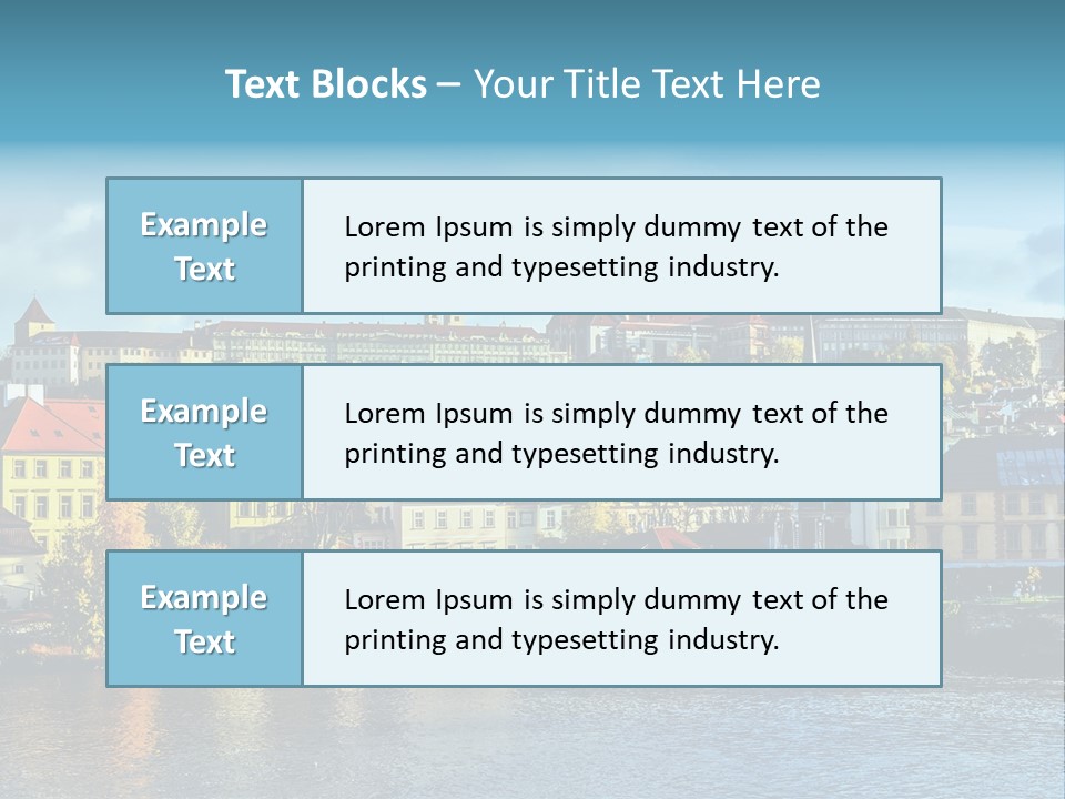 Landmark Travel Art PowerPoint Template