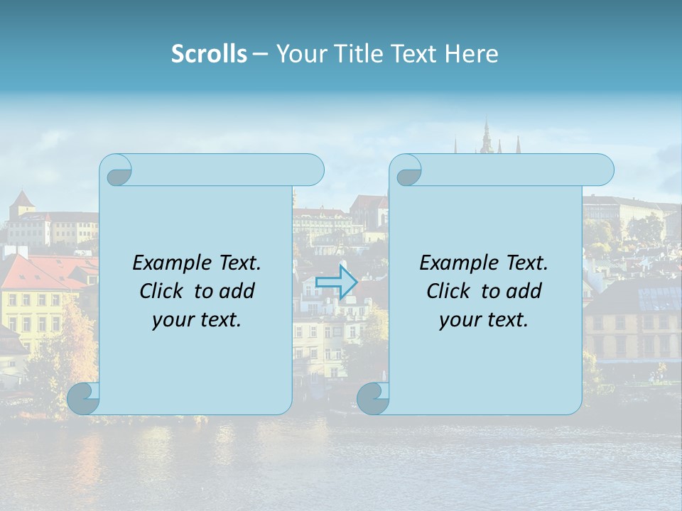 Landmark Travel Art PowerPoint Template